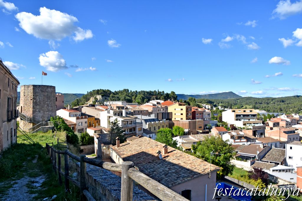 Òdena - Mirador de la Conca d'Òdena al Castell d'Òdena