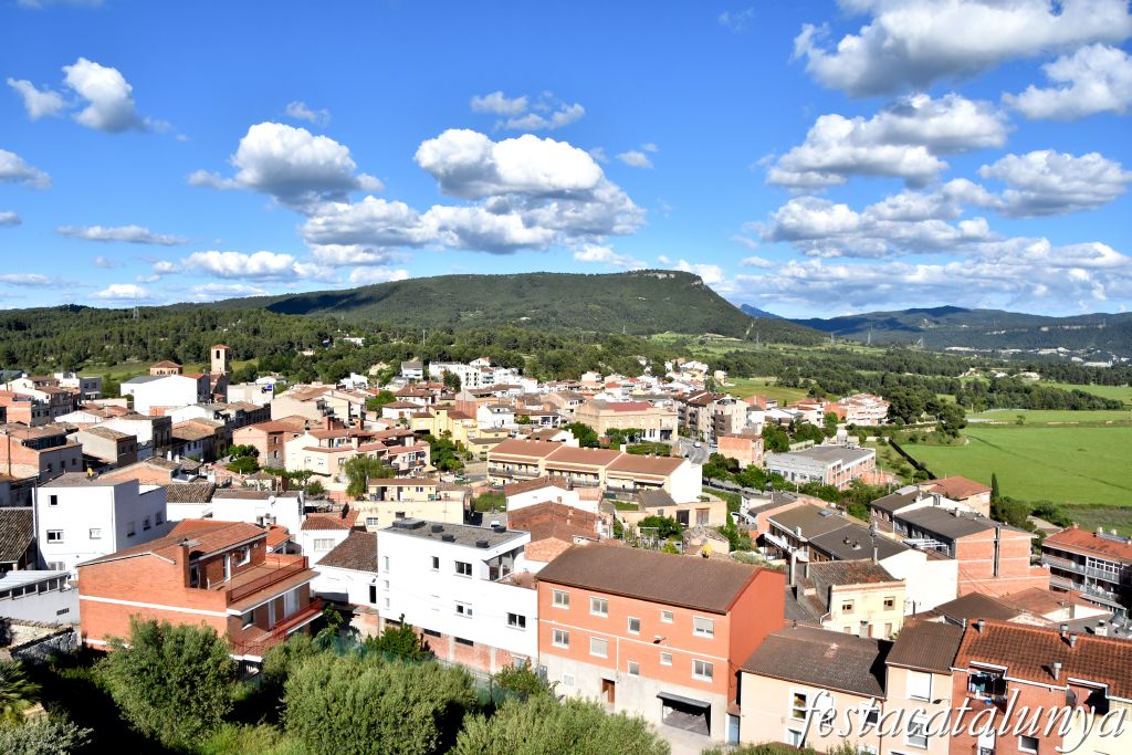 Òdena - Mirador de la Conca d'Òdena al Castell d'Òdena