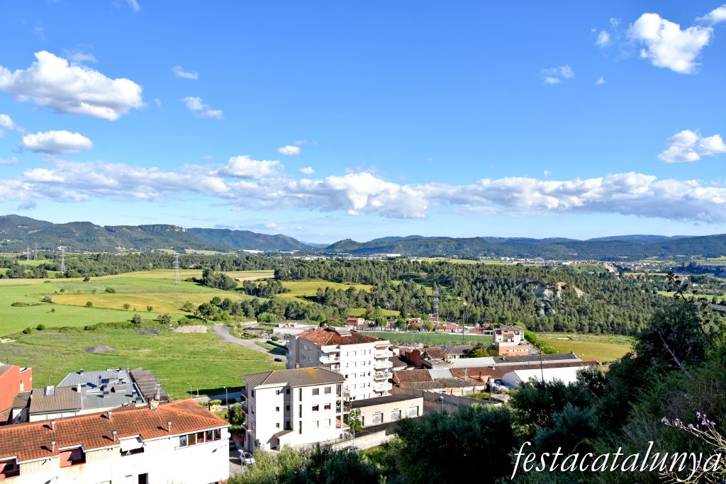 Òdena - Mirador de la Conca d'Òdena al Castell d'Òdena
