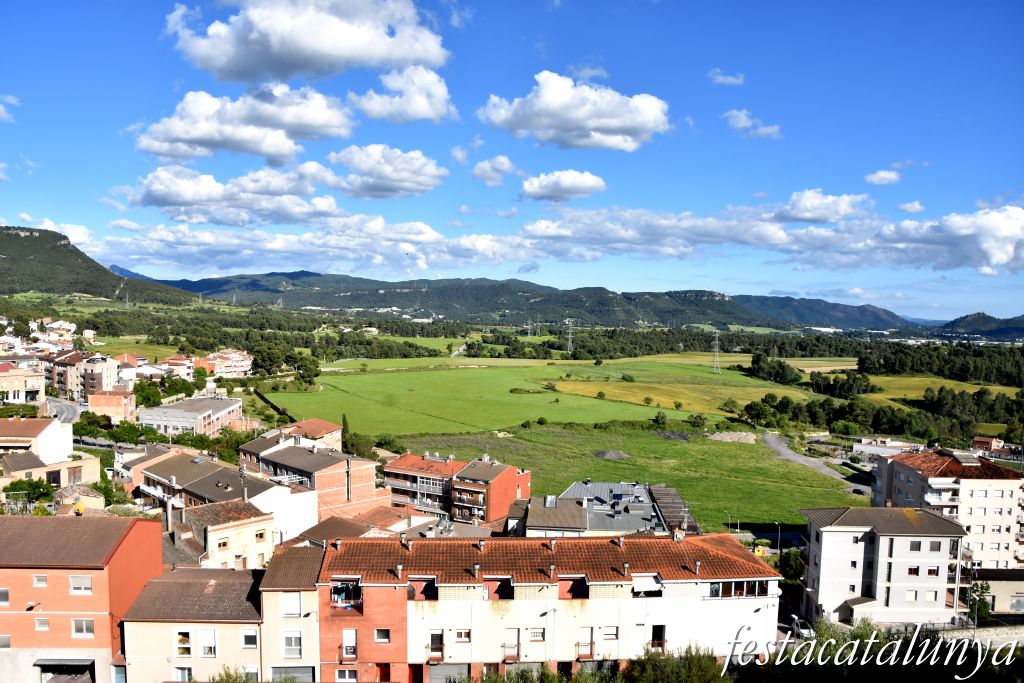Òdena - Mirador de la Conca d'Òdena al Castell d'Òdena