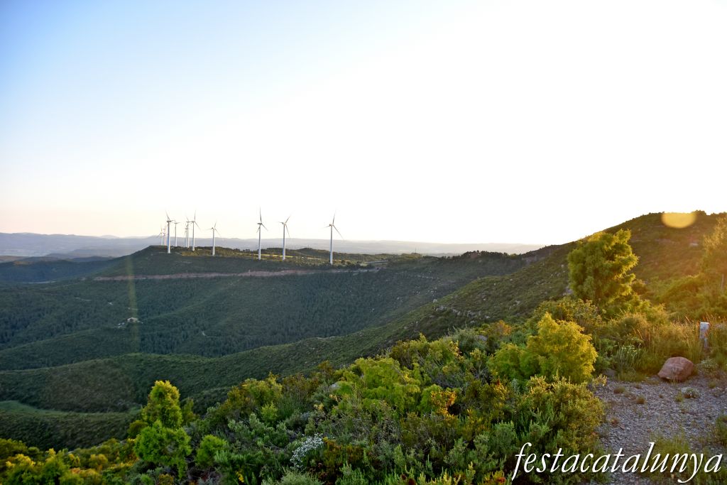 Òdena - Mirador de la conca d'Òdena a la serra de les Malloles