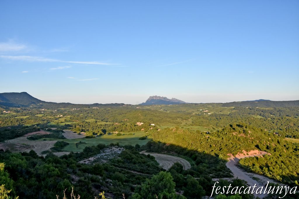 Òdena - Mirador de la Conca d'Òdena a la costa de la Font dels Frares