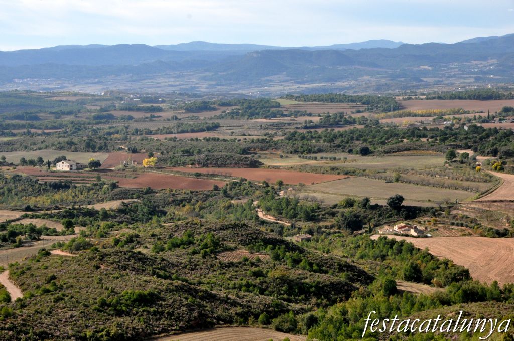 Òdena - Mirador de la Conca d'Òdena a la costa de la Font dels Frares