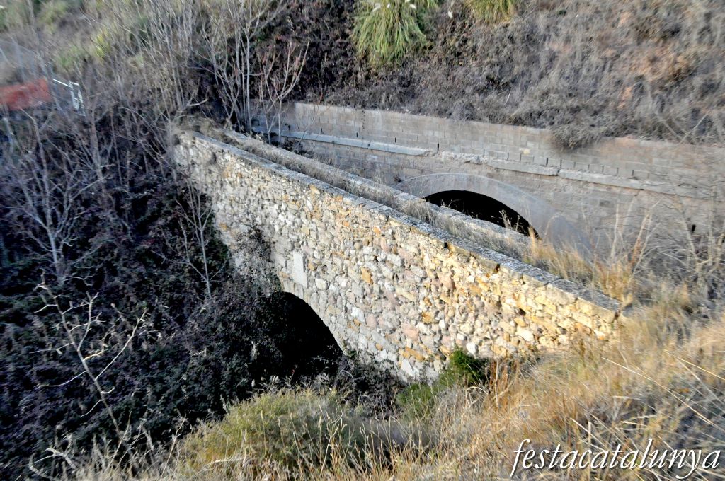 Òdena - Aqüeducte de l'Espelt - Pont Xic