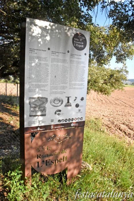 Òdena - Vil·la romana de l'Espelt