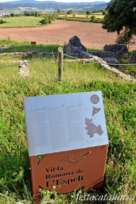 Òdena - Vil·la romana de l'Espelt