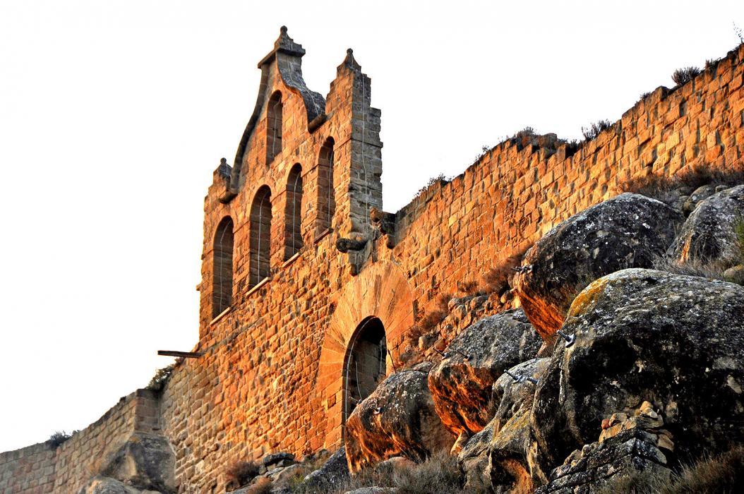 Sanaüja - Església del castell de Sanaüja