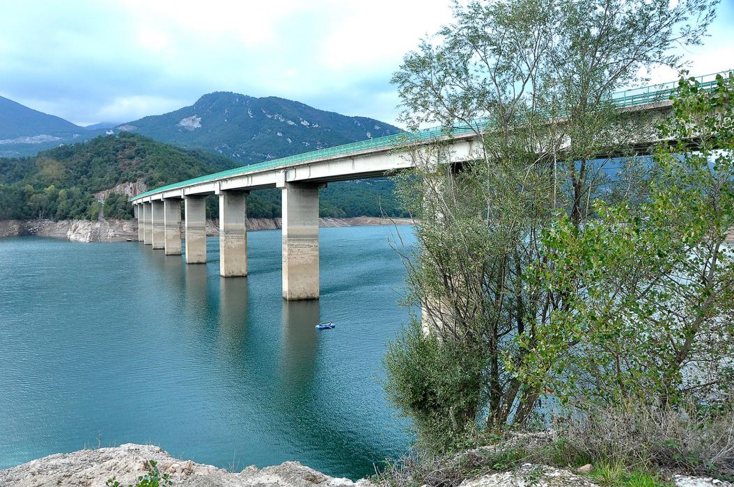 Embassament de la Baells a Vilada ***