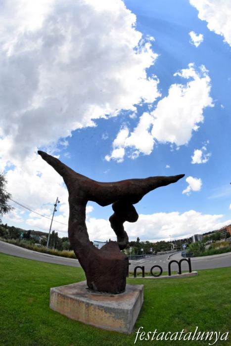 Santa Margarida de Montbui - Escultura Cap del bou de Montbui