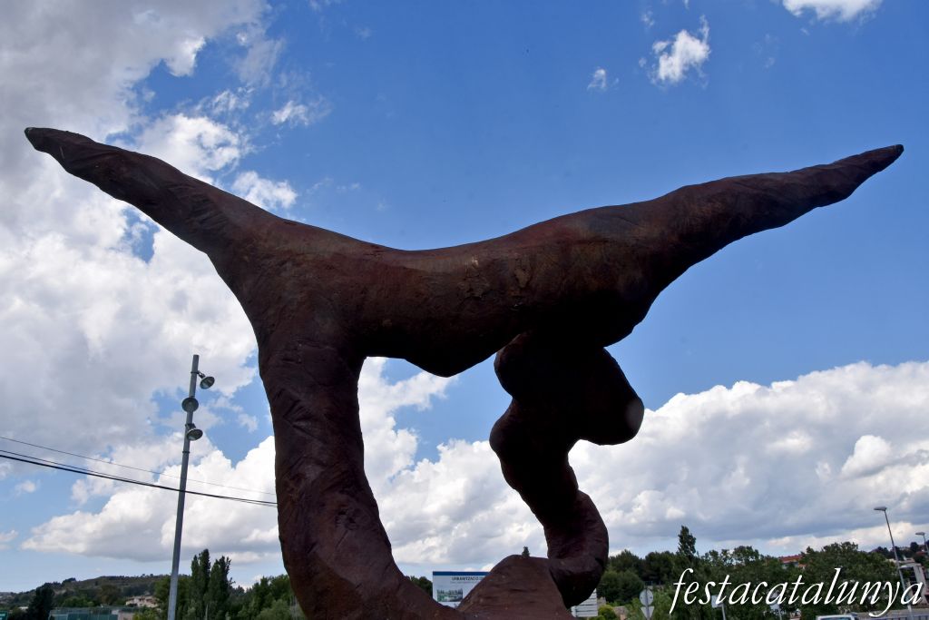 Santa Margarida de Montbui - Escultura Cap del bou de Montbui
