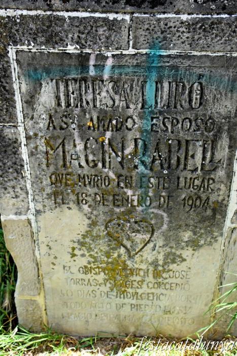 Santa Margarida de Montbui - La Creu del Maginet