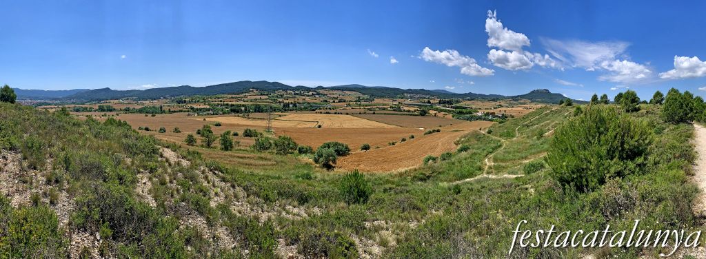 Santa Margarida de Montbui - Mirador de la muntanya del Pi (Vistes panoràmiques)