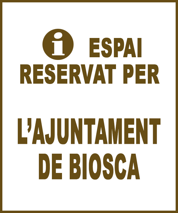 Biosca - Anunci no disponible