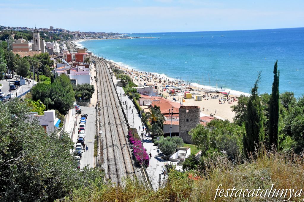 Mirador del Turó del túnel de tren de Montgat