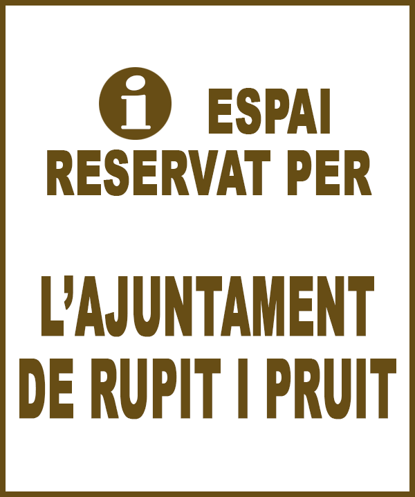 Rupit i Pruit - Anunci no disponible