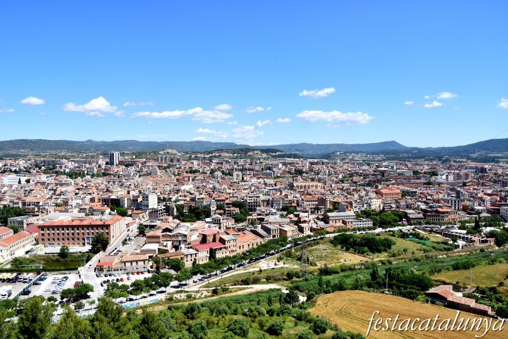 Igualada - Vista panoràmica d'Igualada des de la muntanya del Pi Igualada