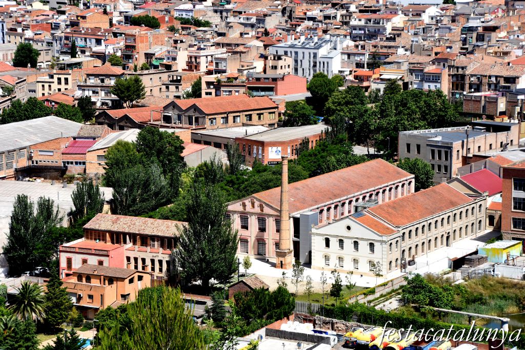 Igualada - Vista panoràmica d'Igualada des de la muntanya del Pi