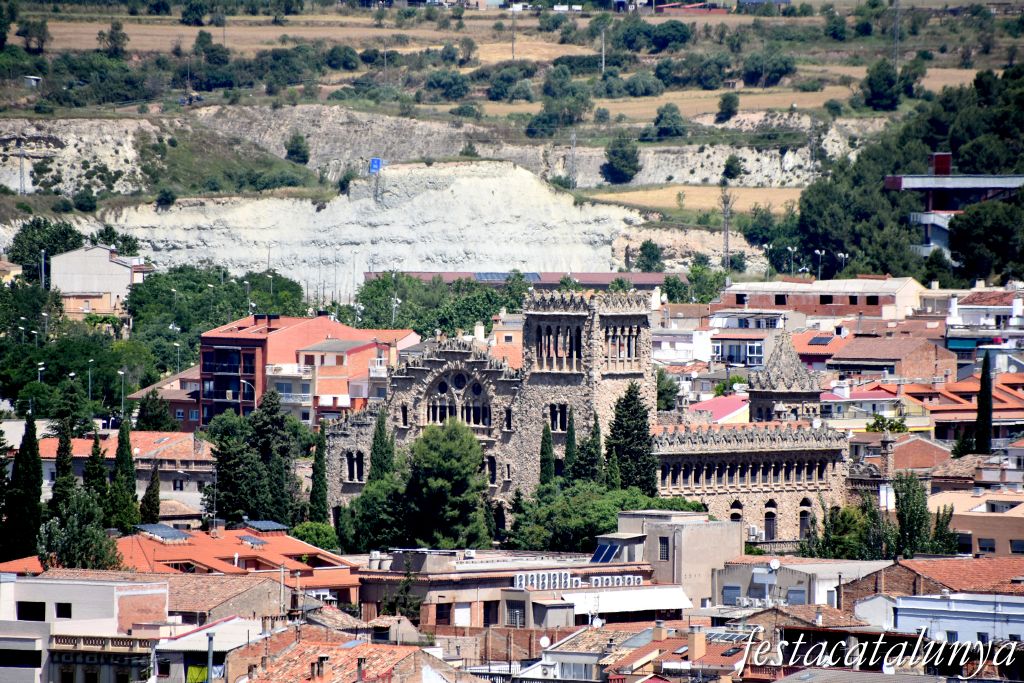 Igualada - Vista panoràmica d'Igualada des de la muntanya del Pi