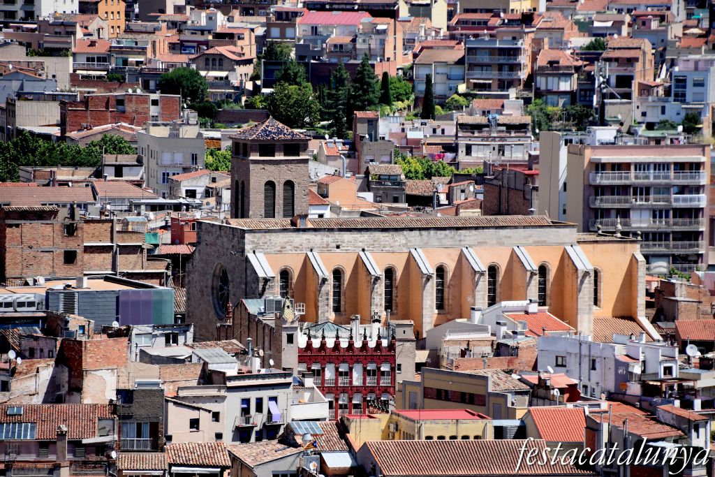 Vista panoràmica d'Igualada des de la muntanya del Pi ***