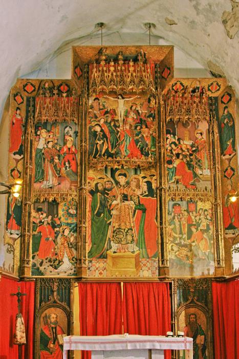 Retaule de Sant Esteve a la Doma de la Garriga ***