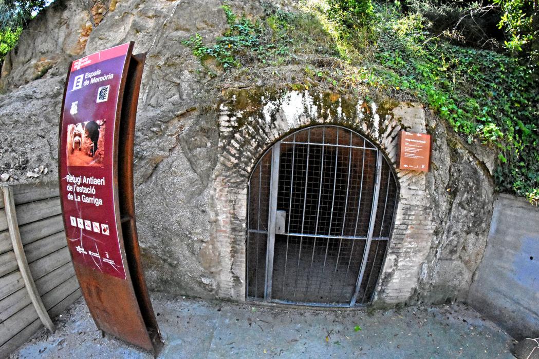 Refugi antiaeri de l'Estació de la Garriga ***