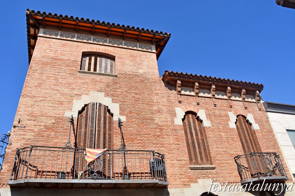 La Garriga - Carrer dels Banys - Casa Ramona Sallent i Freixa