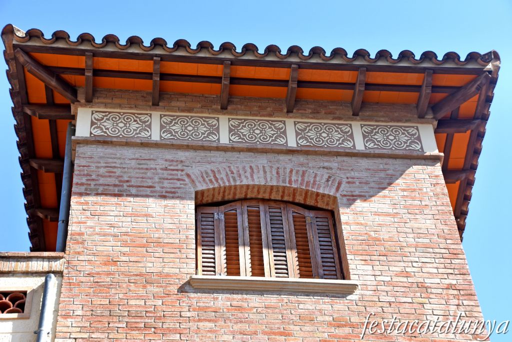 La Garriga - Carrer dels Banys - Casa Ramona Sallent i Freixa