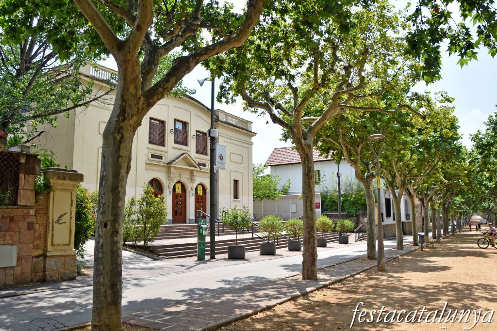 La Garriga - Passeig - Teatre el Patronat