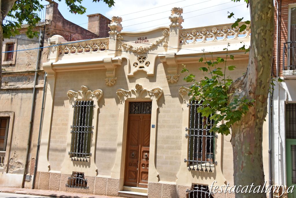 La Garriga - Passeig - Villa Cristina o Casa Esteve Roqué