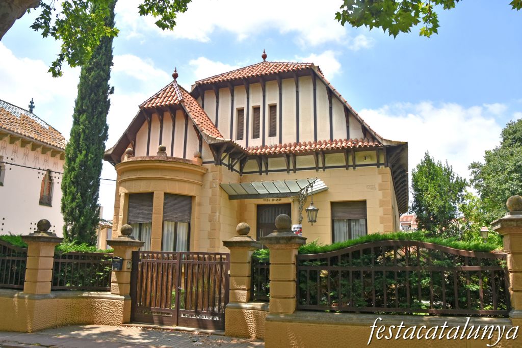 La Garriga - Passeig - Villa Trianon o Casa Pau Seitun