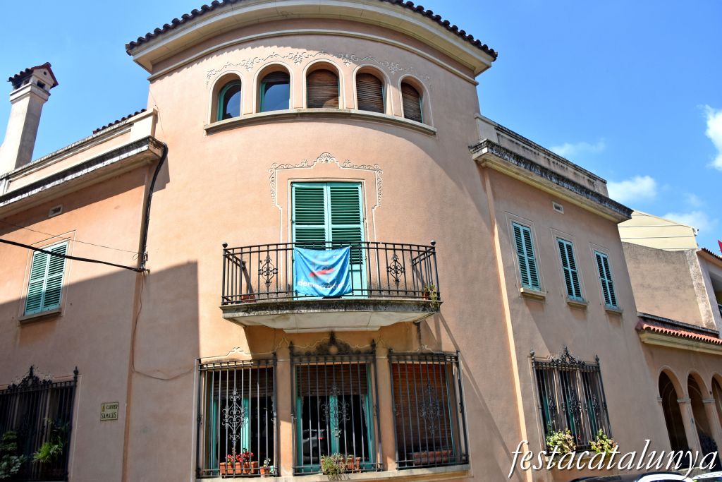 La Garriga - Passeig dels Til·lers i entorn - Casa Salvador Piera