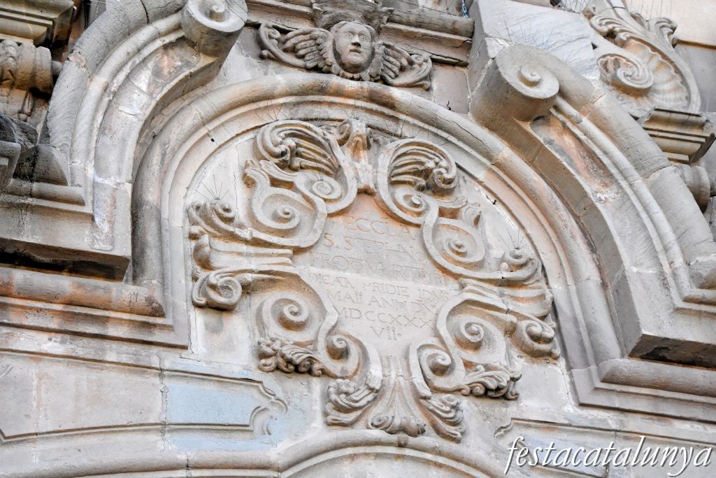 La Garriga - Plaça de l'Església i entorn - Església parroquial de Sant Esteve