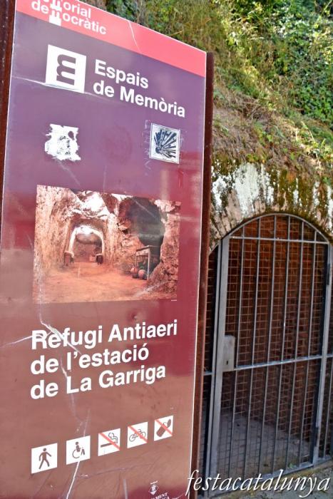 La Garriga - Refugi antiaeri de l'Estació
