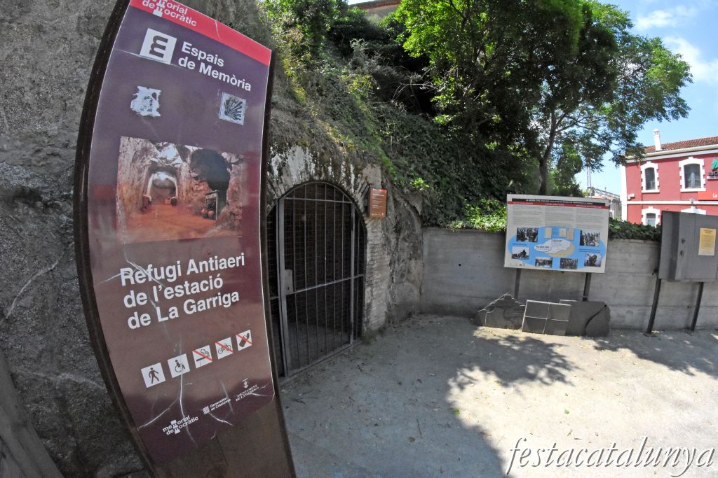 La Garriga - Refugi antiaeri de l'Estació
