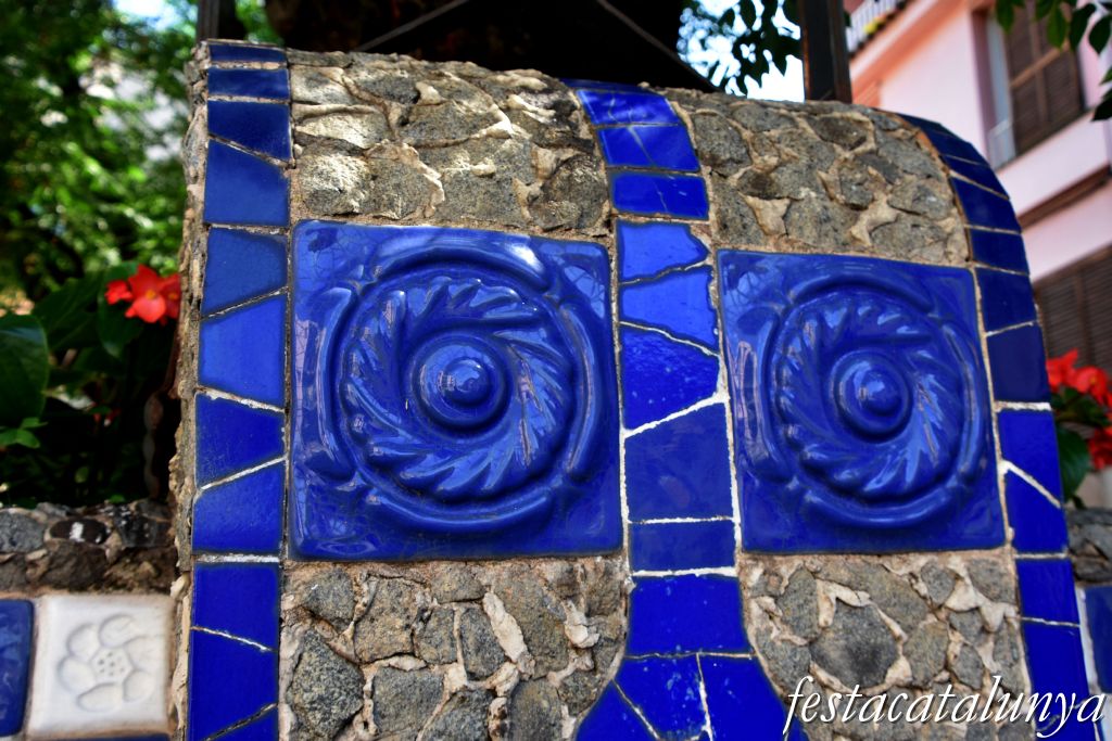 La Garriga - Carrer Calàbria i entorn -  Font de Santa Digna