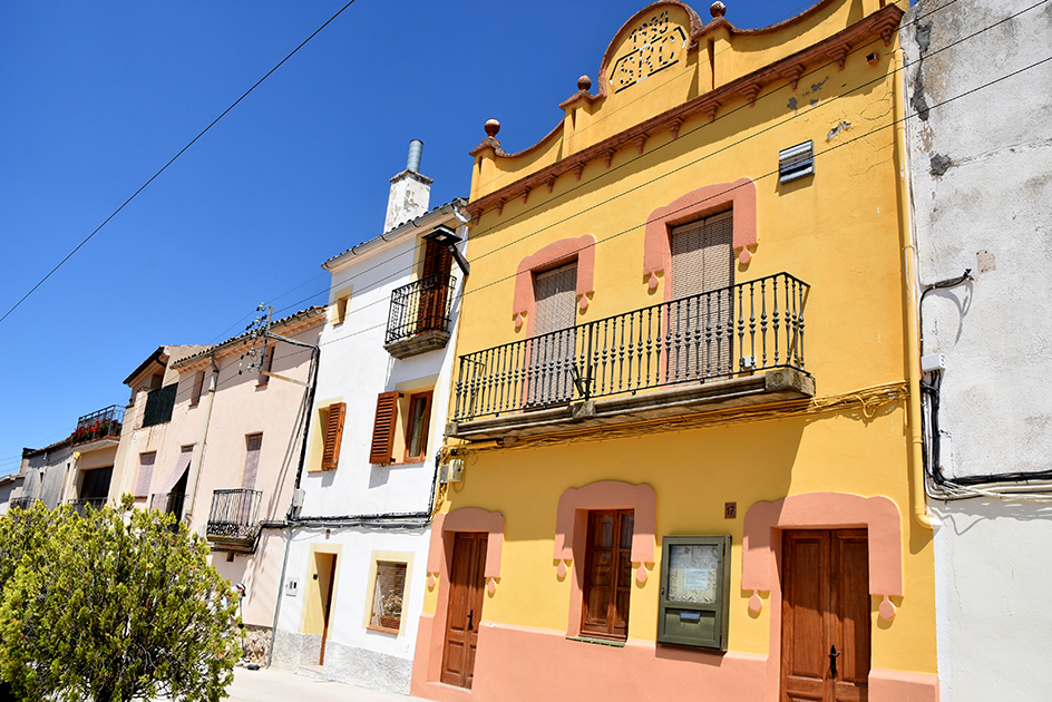 Nucli històric de Vilanova d'Espoia a la Torre de Claramunt