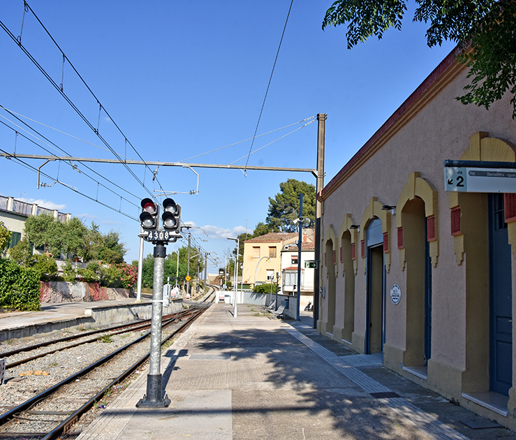 Estació dels FF CC de Vallbona d'Anoia