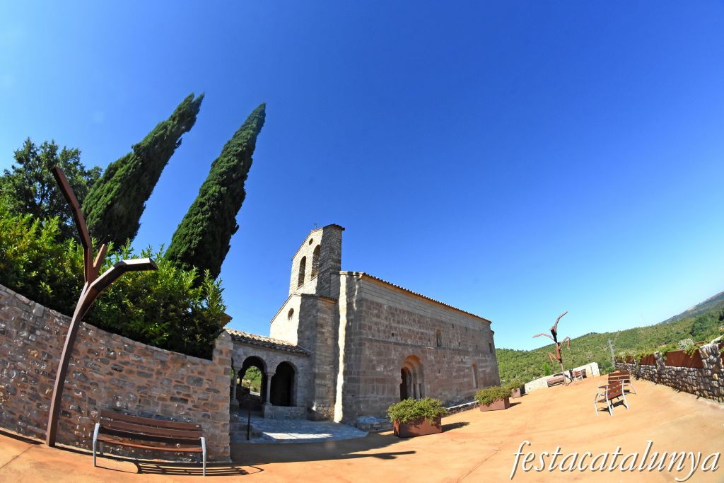 Veciana - Església parroquial romànica de Santa Maria