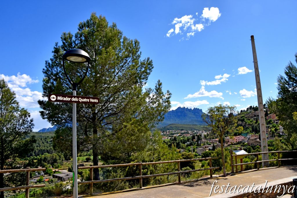 Castellgalí - Mirador dels Quatre Vents 