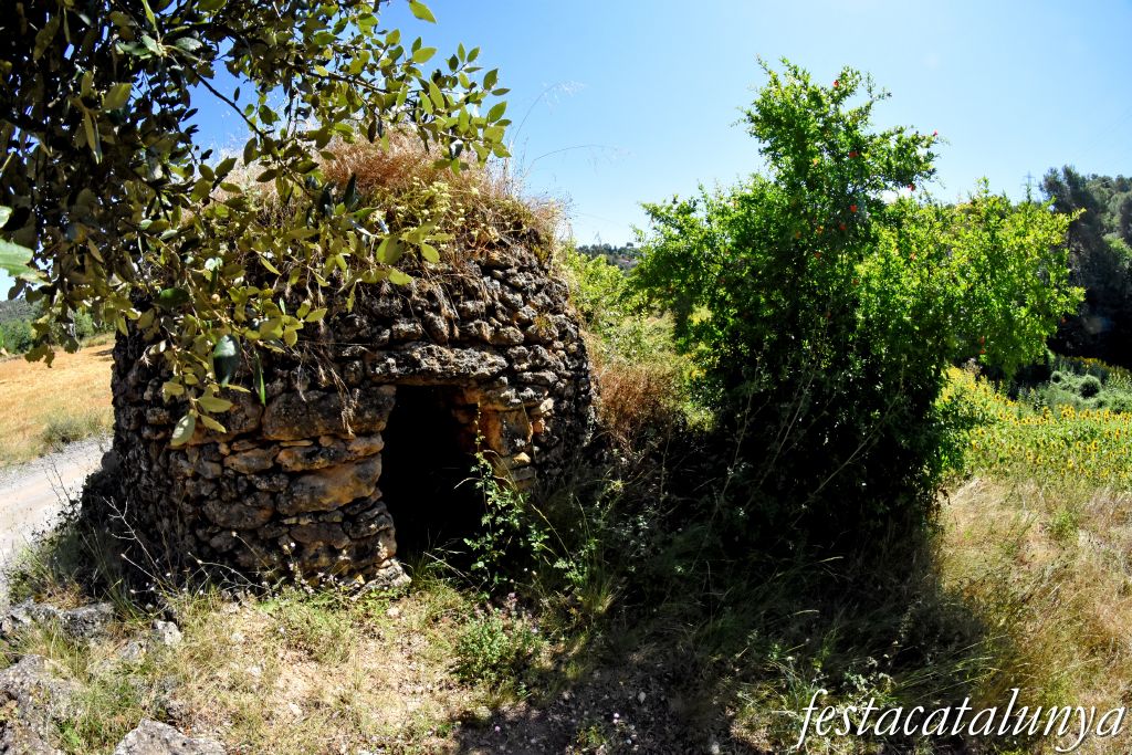 La Torre de Claramunt - Barraques de pedra seca - Barraca  i bassa de cal Cosme 
