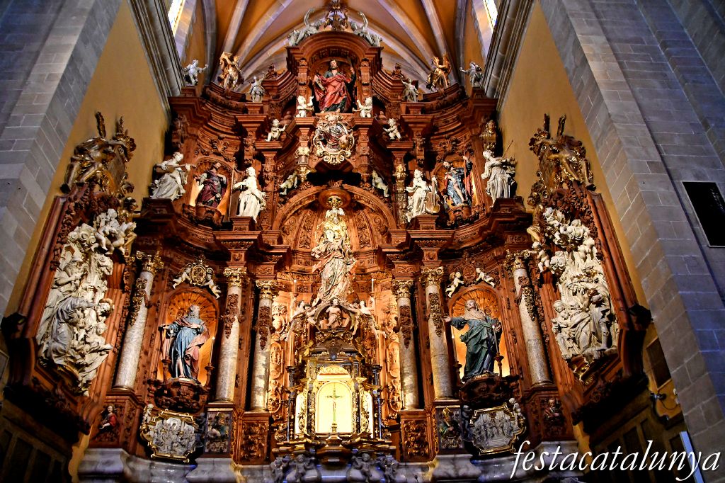 Igualada - Retaule Major de Santa Maria