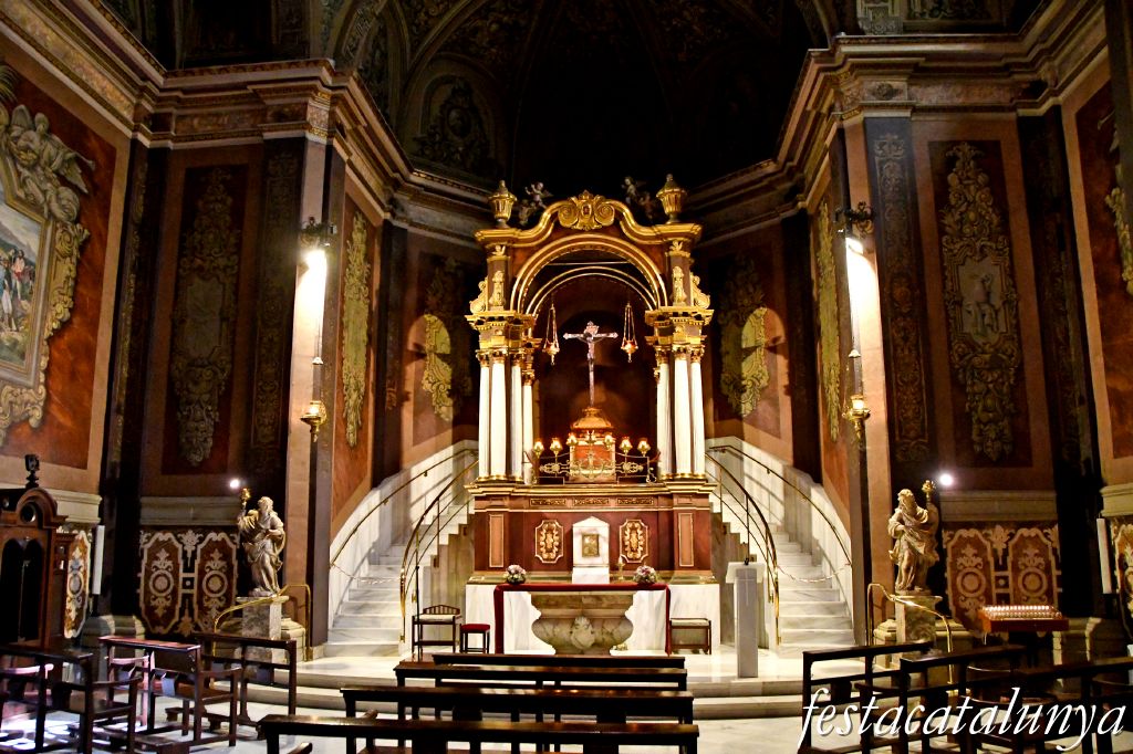 Igualada - Capella del Sant Crist o Capella Fonda de Santa Maria