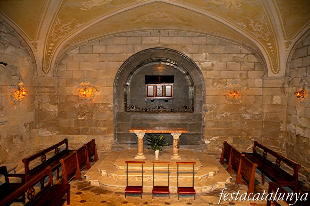 Igualada - Cripta de Santa Maria
