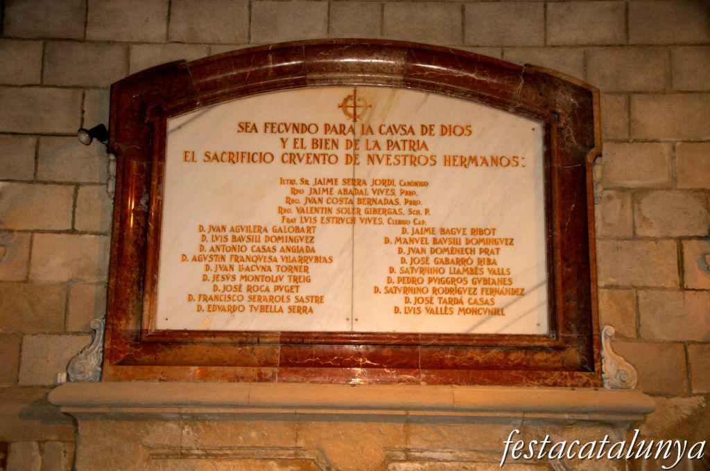 Igualada - Cripta de Santa Maria