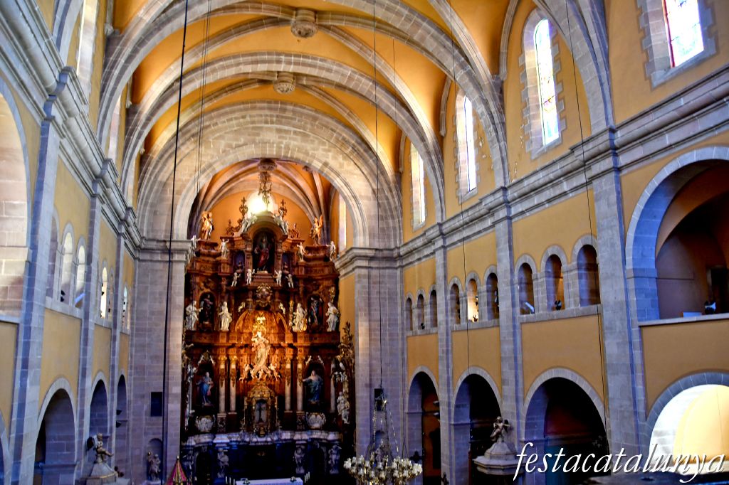 Igualada - Temple renaixentista de Santa Maria