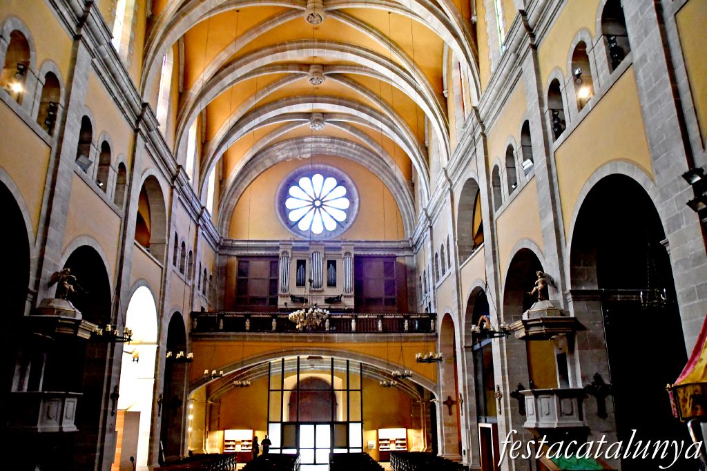 Igualada - Temple renaixentista de Santa Maria 