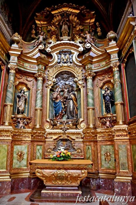 Igualada - Temple renaixentista de Santa Maria - Capelles laterals