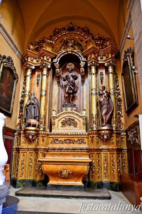 Igualada - Temple renaixentista de Santa Maria - Capelles laterals