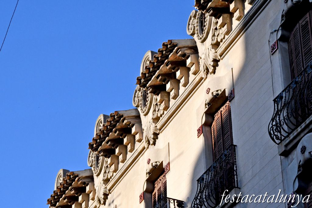 Igualada - Casa Bonaventura Marià o cal Franquesa o ca la Mamita