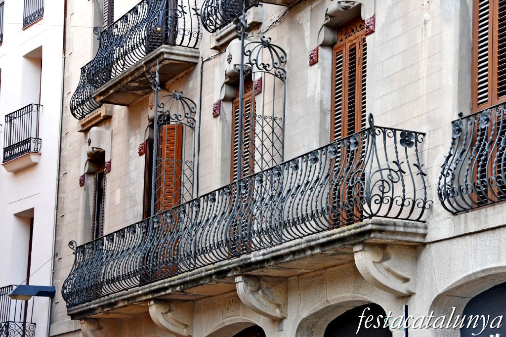Igualada - Casa Bonaventura Marià o cal Franquesa o ca la Mamita